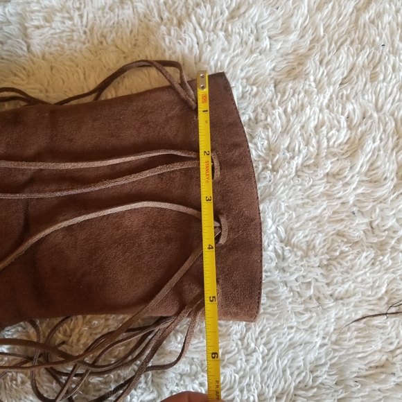 Size 8.5 Fringe Tassel Boots by Bamboo - Picture 13 of 13